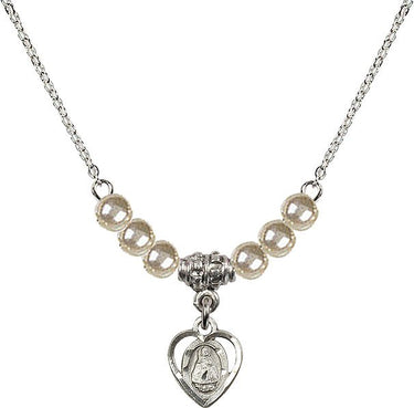 Women's Infant Crystal Necklace | 3/8 inch | 4mm Beads