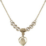 Our Lady of Guadalupe Crystal Necklace | 3/8 inch | 4mm Beads   14kt Gold Filled