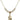 Madonna Crystal Necklace | 5/8 inch | 4mm Beads   14kt Gold Filled