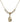 Madonna Crystal Necklace | 5/8 inch | 4mm Beads   14kt Gold Filled