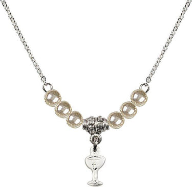 Women's Chalice Crystal Necklace | 3/8 inch | 4mm Beads