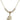 Guardian Angel Crystal Necklace | 5/8 inch | 4mm Beads   14kt Gold Filled