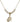 Guardian Angel Crystal Necklace | 5/8 inch | 4mm Beads   14kt Gold Filled
