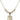Saint Florian Crystal Necklace | 1/2 inch | 4mm Beads   14kt Gold Filled