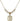 Saint Florian Crystal Necklace | 1/2 inch | 4mm Beads   14kt Gold Filled