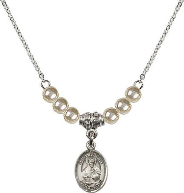 Collar de Cristal de San Alberto Magno | 1/2 pulgada | Cuentas de 4 mm