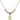 Saint Anne Crystal Necklace | 1/2 inch | 4mm Beads   14kt Gold Filled