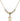 Saint Anne Crystal Necklace | 1/2 inch | 4mm Beads   14kt Gold Filled
