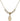 Saint Agatha Crystal Necklace | 1/2 inch | 4mm Beads   14kt Gold Filled