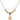 Saint Anthony Crystal Necklace | 1/2 inch | 4mm Beads   14kt Gold Filled