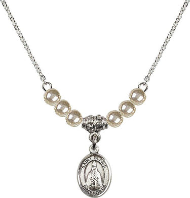 Collar de cristal de San Blas | 1/2 pulgada | Cuentas de 4 mm | N21-9010
