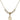 Saint Alexander Constantinople Crystal Necklace | 1/2 inch | 4mm Beads   14kt Gold Filled