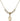 Saint Alexander Constantinople Crystal Necklace | 1/2 inch | 4mm Beads   14kt Gold Filled