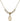 Saint Katharine Drexel Crystal Necklace | 1/2 inch | 4mm Beads   14kt Gold Filled