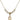 Saint Cecilia Crystal Necklace | 1/2 inch | 4mm Beads   14kt Gold Filled
