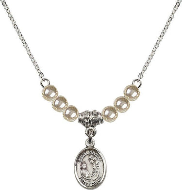 Collar de cristal Santa Cecilia Cecilia | 1,27 cm | Cuentas de 4 mm | N21-9016