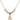 Saint Bernadette Crystal Necklace | 1/2 inch | 4mm Beads   14kt Gold Filled