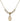 Saint Bernadette Crystal Necklace | 1/2 inch | 4mm Beads   14kt Gold Filled