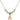 Saint Brendan the Navigator Crystal Necklace | 1/2 inch | 4mm Beads   14kt Gold Filled