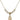 Saint Charles Borromeo Crystal Necklace | 1/2 inch | 4mm Beads   14kt Gold Filled