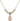 Saint Charles Borromeo Crystal Necklace | 1/2 inch | 4mm Beads   14kt Gold Filled