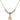 Saint Catherine Laboure Crystal Necklace | 1/2 inch | 4mm Beads   14kt Gold Filled