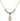 Saint Catherine Laboure Crystal Necklace | 1/2 inch | 4mm Beads   14kt Gold Filled