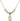 Saint Daniel Crystal Necklace | 1/2 inch | 4mm Beads   14kt Gold Filled