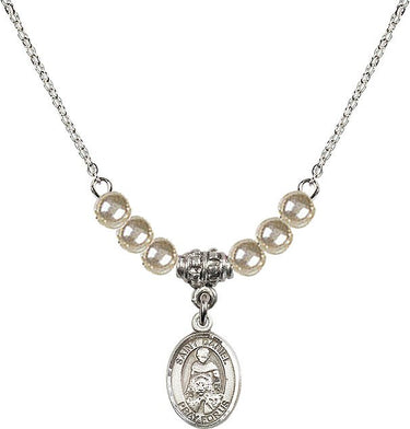 Collar de cristal de San Daniel | 1/2 pulgada | Cuentas de 4 mm | N21-9024