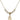 Saint David of Wales Crystal Necklace | 1/2 inch | 4mm Beads   14kt Gold Filled