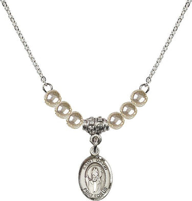 Collar de cristal de San David de Gales | 1/2 pulgada | Cuentas de 4 mm | N21-9027