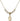 Saint Clare of Assisi Crystal Necklace | 1/2 inch | 4mm Beads   14kt Gold Filled