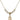 Saint Dominic de Guzman Crystal Necklace | 1/2 inch | 4mm Beads   14kt Gold Filled