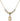 Saint Dominic de Guzman Crystal Necklace | 1/2 inch | 4mm Beads   14kt Gold Filled