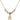Saint Elmo Crystal Necklace | 1/2 inch | 4mm Beads   14kt Gold Filled