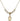 Saint Elmo Crystal Necklace | 1/2 inch | 4mm Beads   14kt Gold Filled