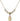 Saint Florian Crystal Necklace | 1/2 inch | 4mm Beads   14kt Gold Filled