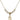 Saint Francis of Assisi Crystal Necklace | 1/2 inch | 4mm Beads   14kt Gold Filled