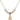 Saint Genesius of Rome Crystal Necklace | 1/2 inch | 4mm Beads   14kt Gold Filled