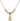 Saint Genesius of Rome Crystal Necklace | 1/2 inch | 4mm Beads   14kt Gold Filled