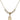 Saint Genevieve Crystal Necklace | 1/2 inch | 4mm Beads   14kt Gold Filled