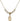 Saint Genevieve Crystal Necklace | 1/2 inch | 4mm Beads   14kt Gold Filled