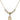 Saint Helen Crystal Necklace | 1/2 inch | 4mm Beads   14kt Gold Filled