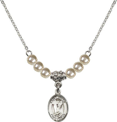 Collar de cristal de Santa Elena | 1,27 cm | Cuentas de 4 mm