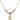 Holy Spirit Crystal Necklace | 1/2 inch | 4mm Beads   14kt Gold Filled