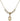 Saint Hubert of Liege Crystal Necklace | 1/2 inch | 4mm Beads   14kt Gold Filled
