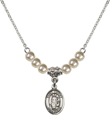 Collar de cristal de San Huberto de Lieja | 1/2 pulgada | Cuentas de 4 mm