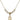 Saint Emily de Vialar Crystal Necklace | 1/2 inch | 4mm Beads   14kt Gold Filled