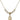 Saint Justin Crystal Necklace | 1/2 inch | 4mm Beads   14kt Gold Filled