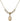 Saint Justin Crystal Necklace | 1/2 inch | 4mm Beads   14kt Gold Filled